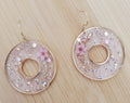 Charmantes boucles d'oreilles