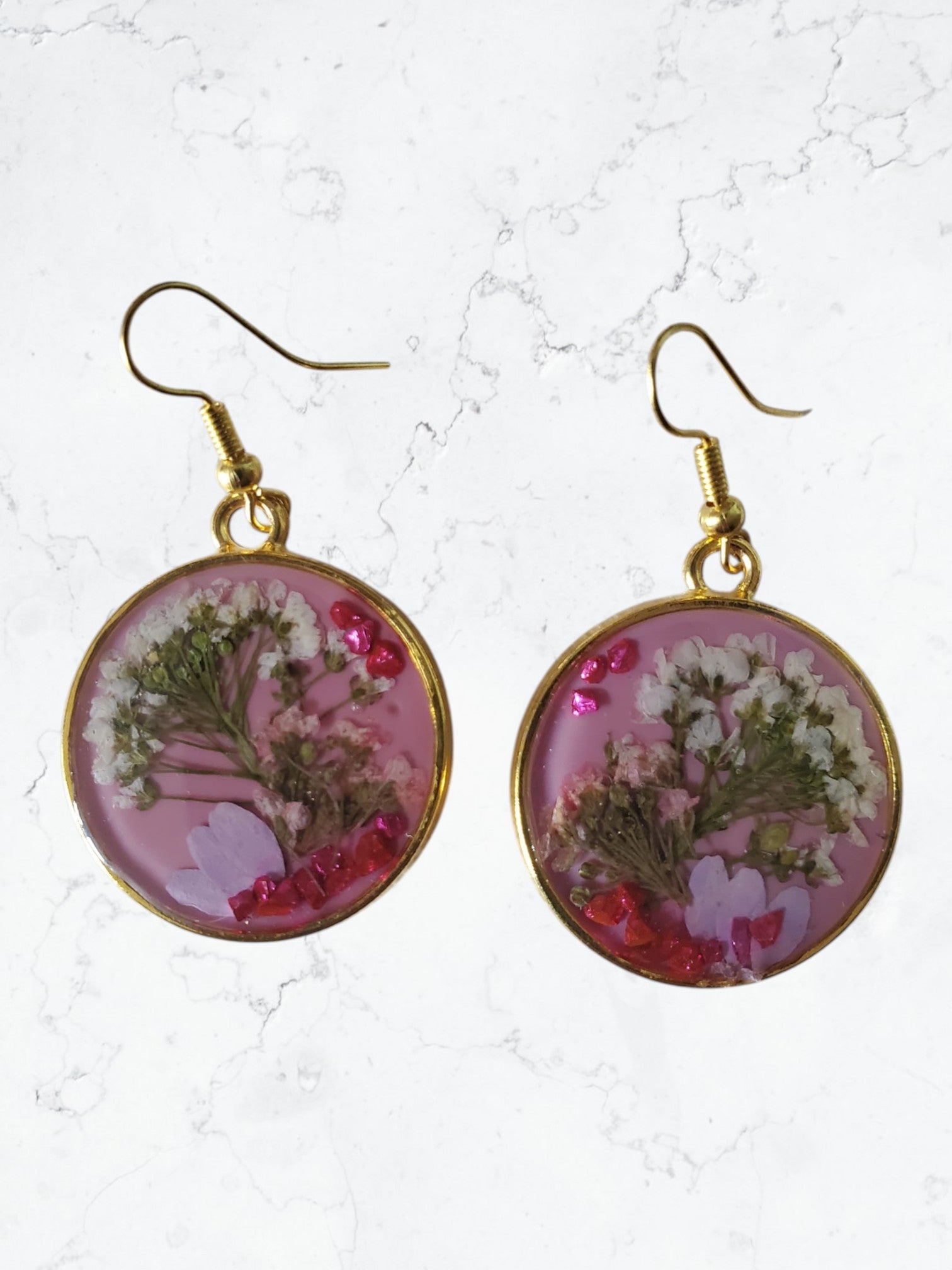 Parure collier et boucles d'oreilles