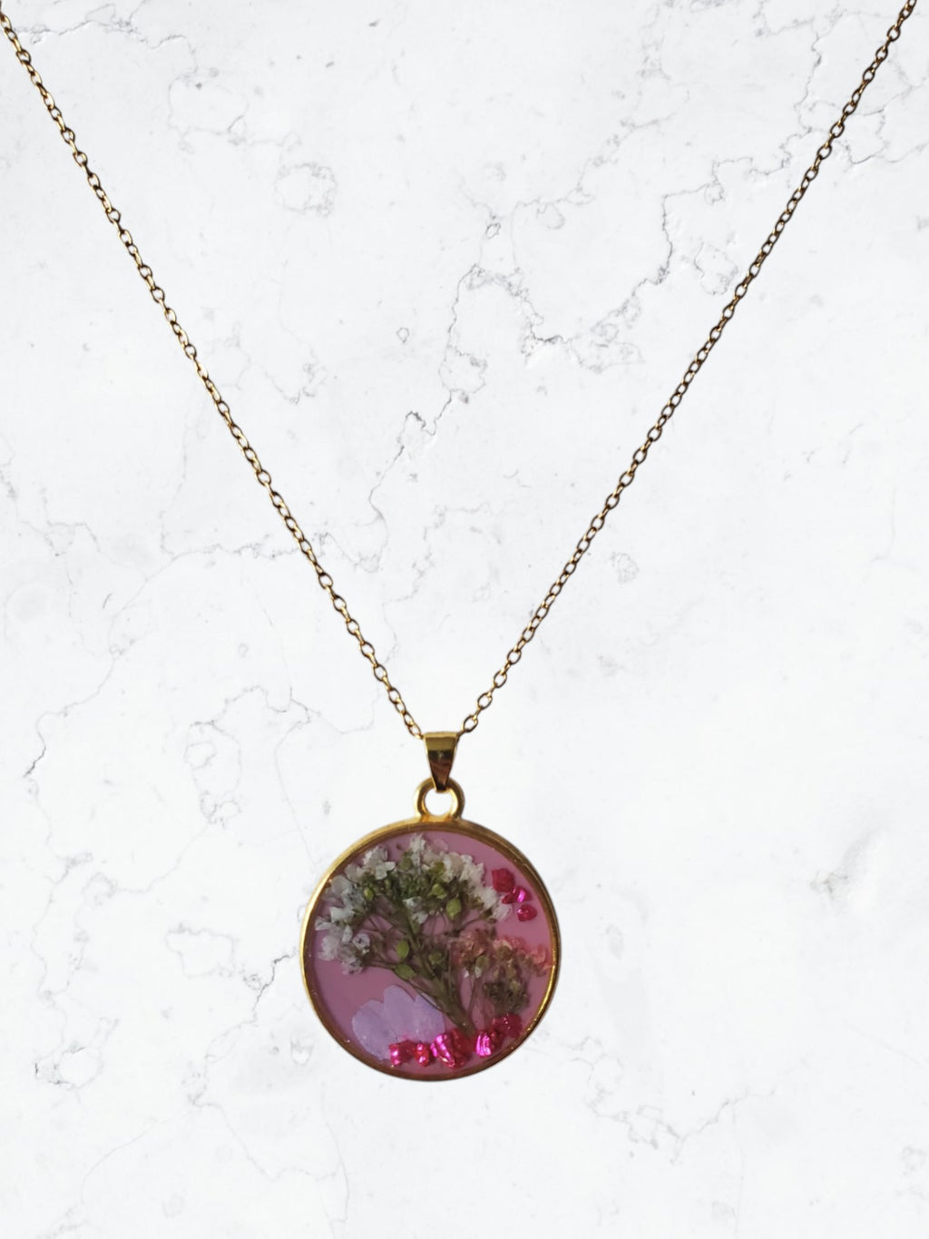Parure collier et boucles d'oreilles