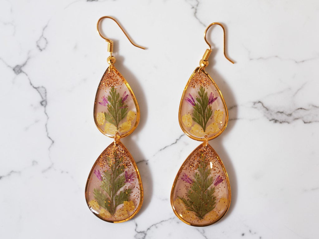 Boucles d'oreilles Nature