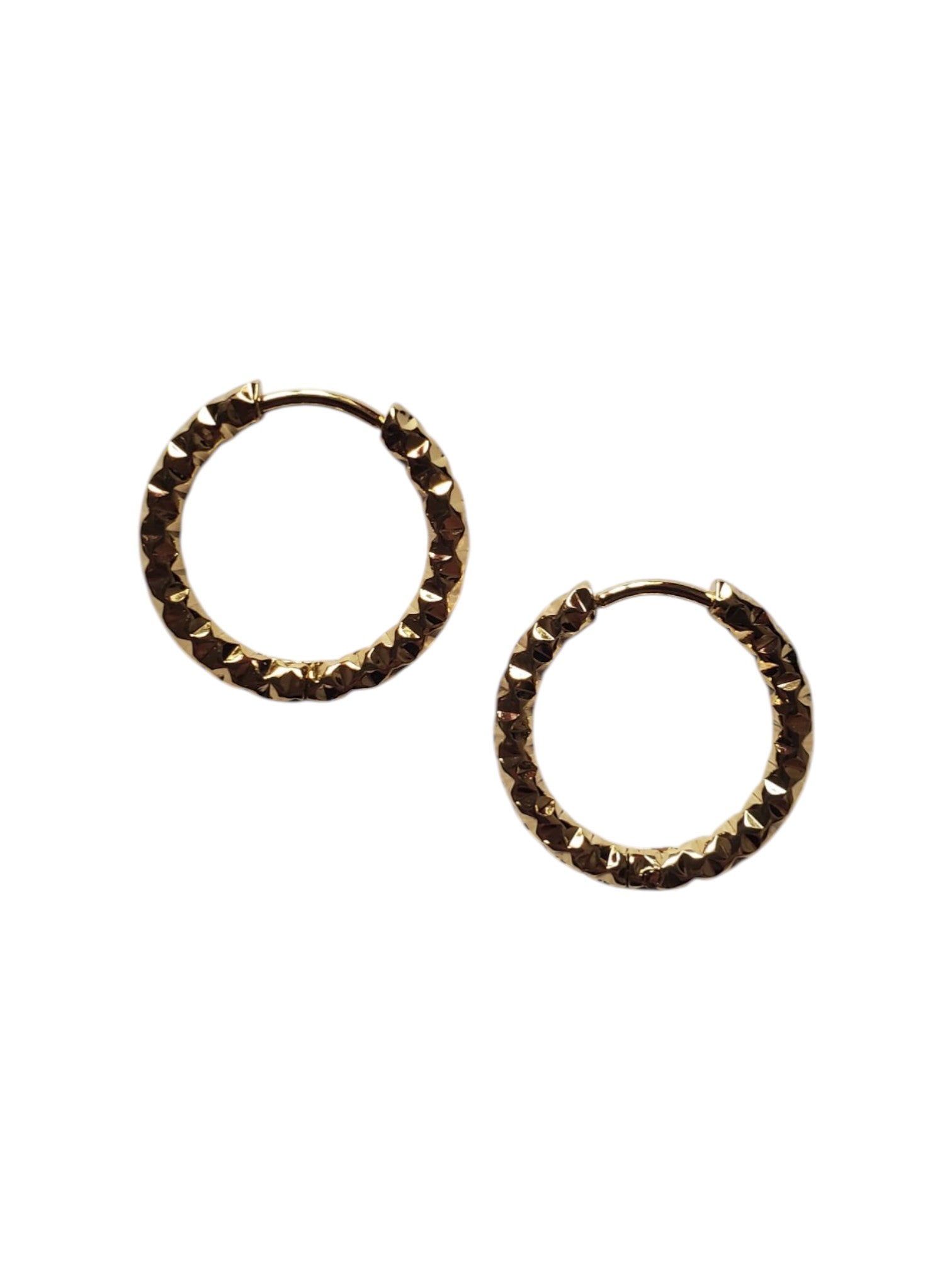Créoles cabossées 1,7 cm