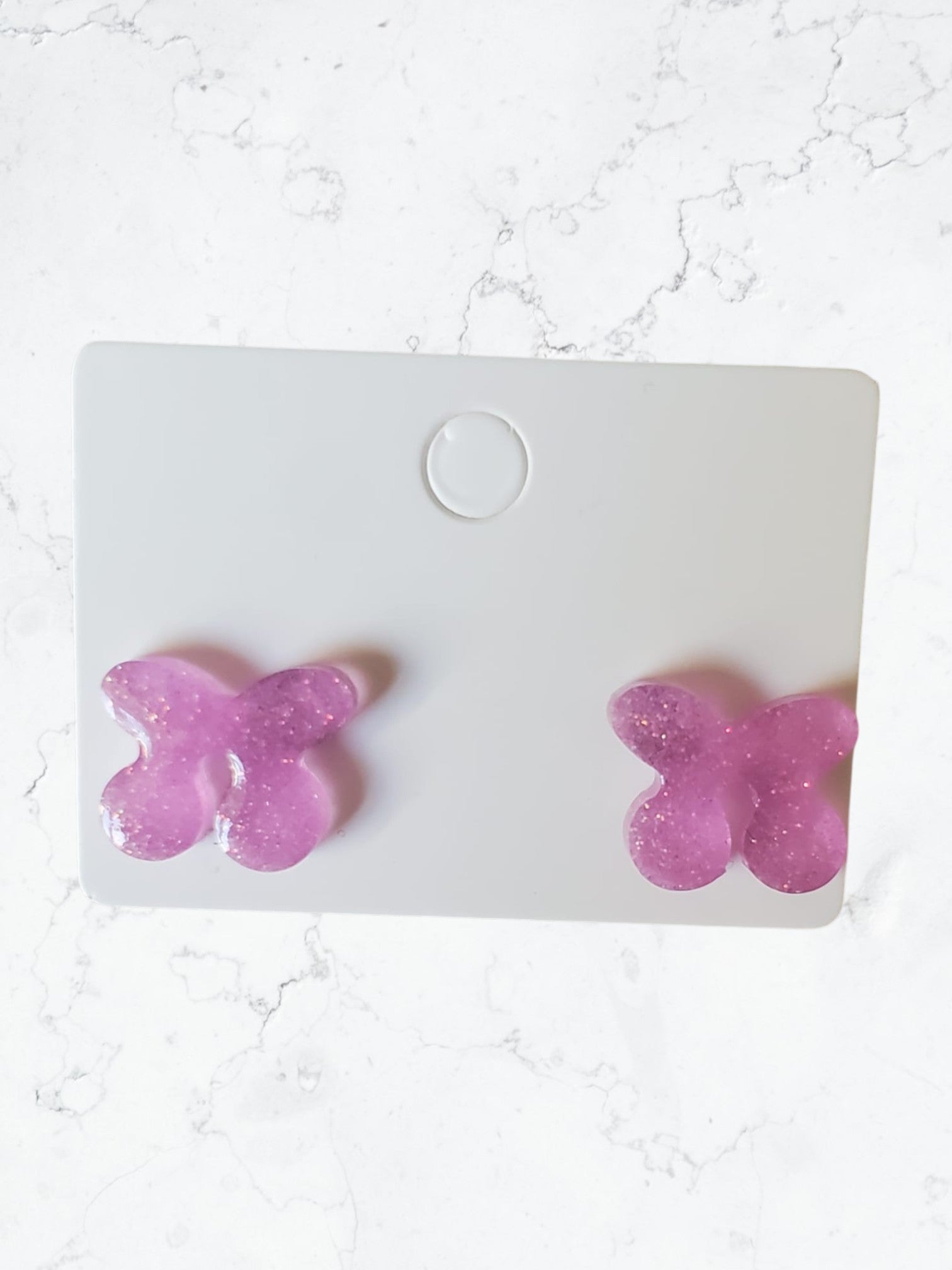 Puces d'oreilles en résine enfants