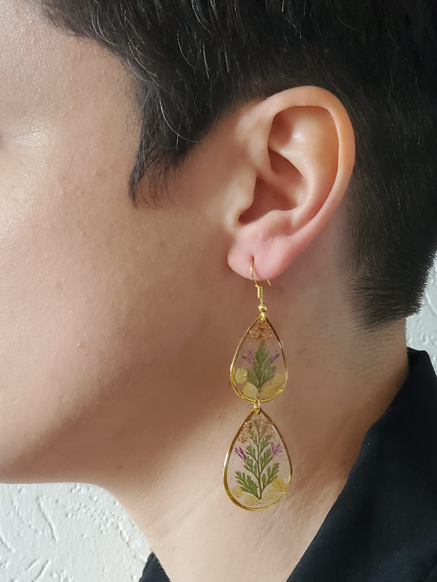 Boucles d'oreilles Nature