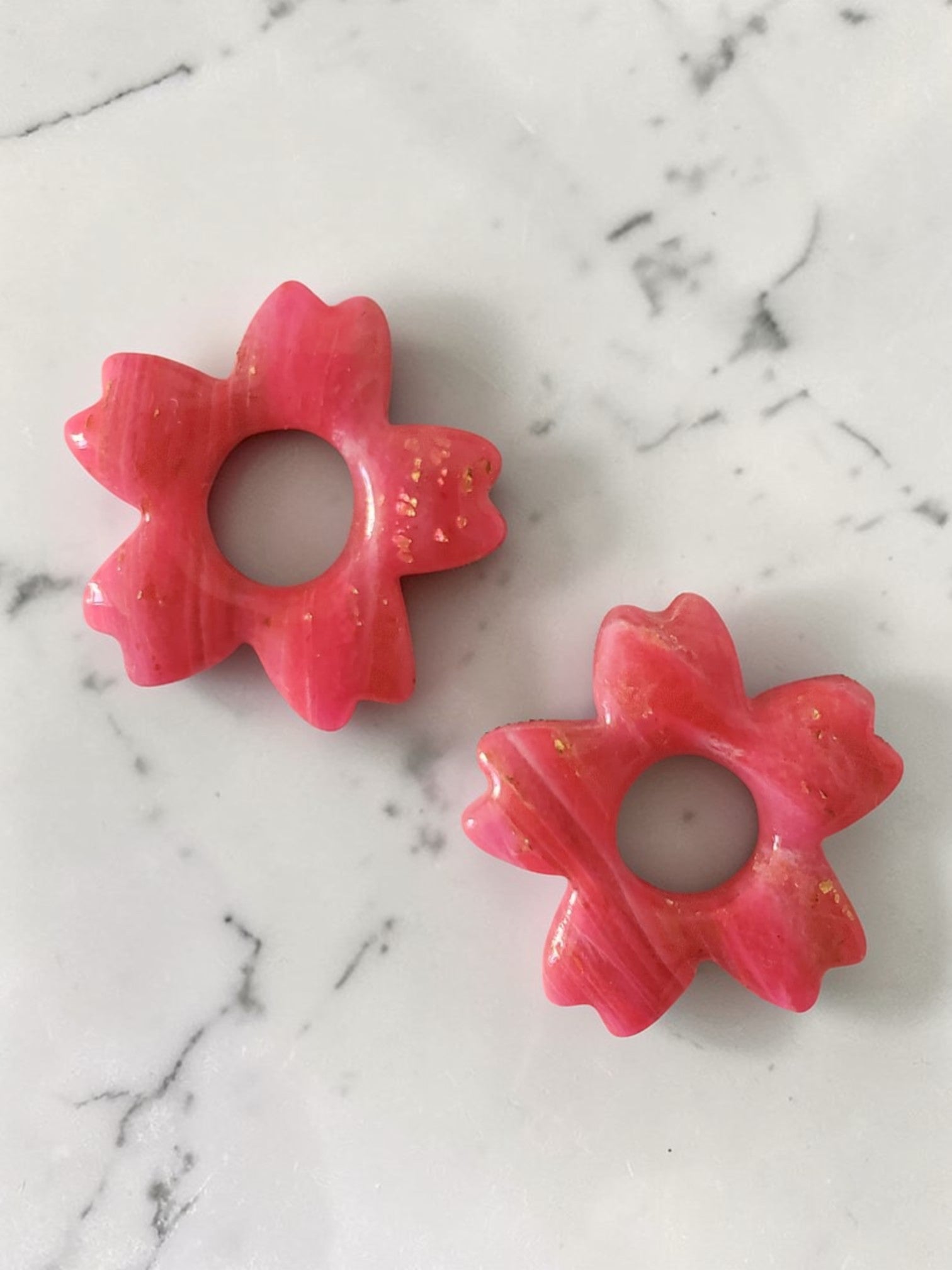 Pampilles Sakura 1,8 cm en pâte polymère