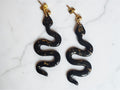 Boucles d'oreilles Serpent en pâte polymère